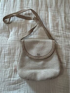 Eric Javits Straw Crossbody bag purse